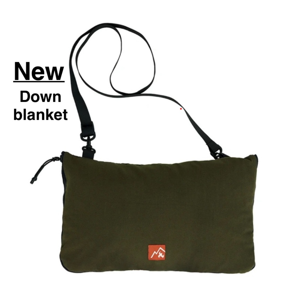 New Naturehike Down Warm 2-in-1 Outdoor Blanket & Apron with tags dark green⭐️⭐️